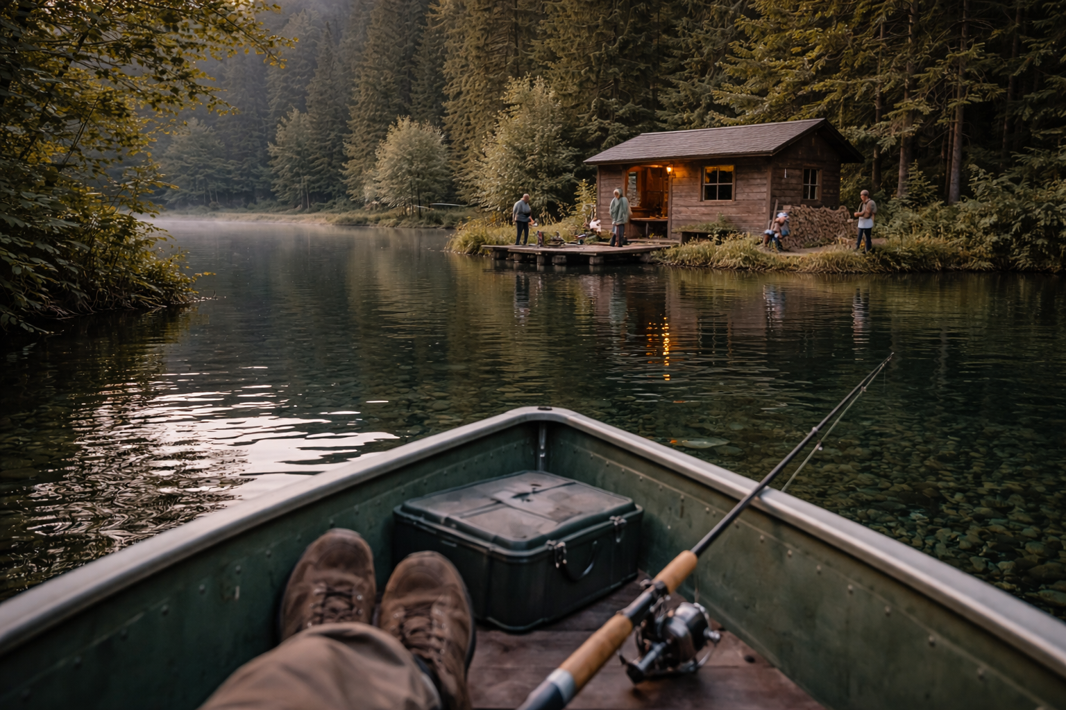 Ruhiger Nachmittag am See